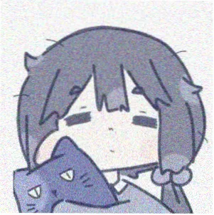 用户屏幕外的猫头像